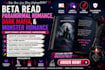 beta read paranormal romance, dark mafia and monster romance