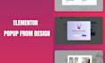design wordpress popup forms or contact form with elementor