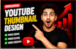 design simple posters , thumbnails and social media posts