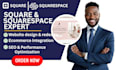 square website design square online store redesign squarespace site square SEO