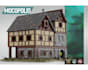 3d lego moc model set design,3d technic car,house, with step by step instruction