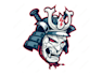 draw samurai knight mascot logo design with express delivery