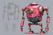design a custom mecha robot mascot logo