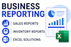 create excel dashboards KPI reports and business analytics