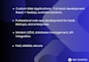 do ai web development and custom web application for your business