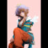 create anime fan art with dynamic action scenes