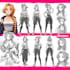 design professional anime character reference