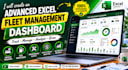create an advanced excel fleet management and vehicle tracking dashboard