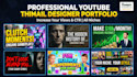 design clickable youtube thumbnails