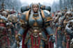 draw warhammer 40k and grimdark character illustration