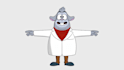 create a professional 2d character rig in moho for animation