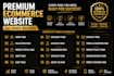 design a premium luxury ecommerce website frontend UI