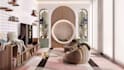 do 3d cgi kids bedroom design, kid playroom, indoor playground layout