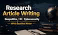 write SEO optimized geopolitics, ir and political science articles