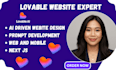 fix lovable, lovable ai website, lovable dev, lovable saas mvp to your style