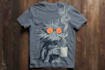 draw a custom funny meme t shirt design