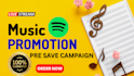 launch your spotify pre save campaign and boost engagement before release