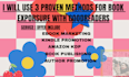 use 3 proven methods for book exposure