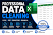 clean messy excel spreadsheets and organize data