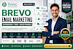 setup brevo CRM fix email deliverability and email automation workflows stmp
