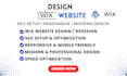 build wix website design redesign wix studio website builder expert