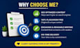 write SEO blogs, articles and social media content