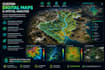 custom digital maps for projects and presentations