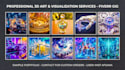 create professional ai concept art for books, games, business