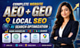 do local SEO, aeo and GEO for google maps and ai search