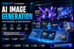 create custom ai generated images for your brand and business
