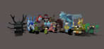 design low poly 3d models for hytale and minecraft