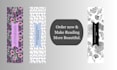 create custom printable bookmarks for books and gifts