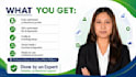 create a professional business profile setup and integration