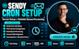configure sendy cron job and server setup for reliaable  email queue processing