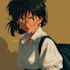 do anime character an illustration and anime character