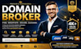 be your domain broker and manager