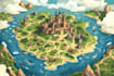 create high quality vector map illustration