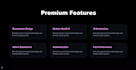 build a premium modern startup website in nextjs