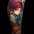 create an amazing anime tattoo design