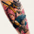 make tattoo anime tattoo