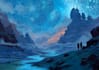 create  sci fi concept scene