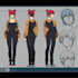 do anime character sheet