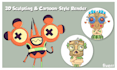 sculpt cute 3d character models