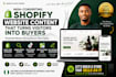 write high converting shopify website content that boosts sales