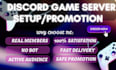 fivem server promotion, minecraft server, rust dayz, discord server promotion