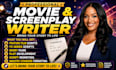 write movie script, film script, screenplay feature film script
