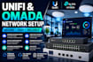 setup and configure your unifi or omada wifi network