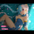 create epic anime action scene artwork