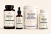 create modern supplement packaging and label design