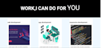 design a responsive HTML CSS landing page